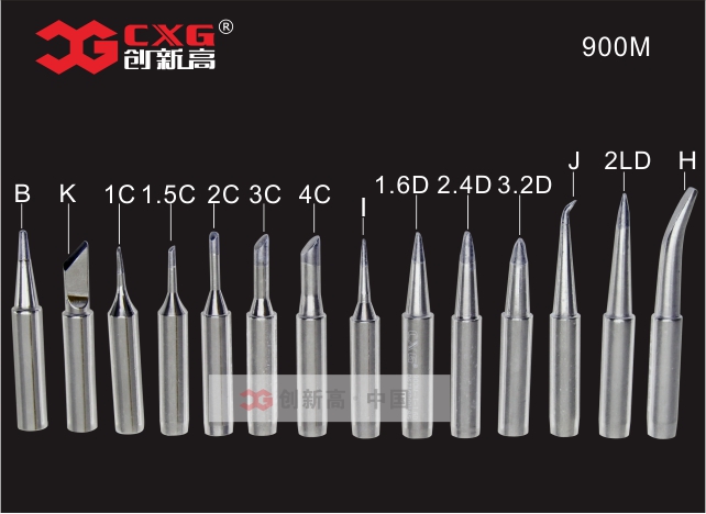 CXG 900M Free-lead soldering tip series
